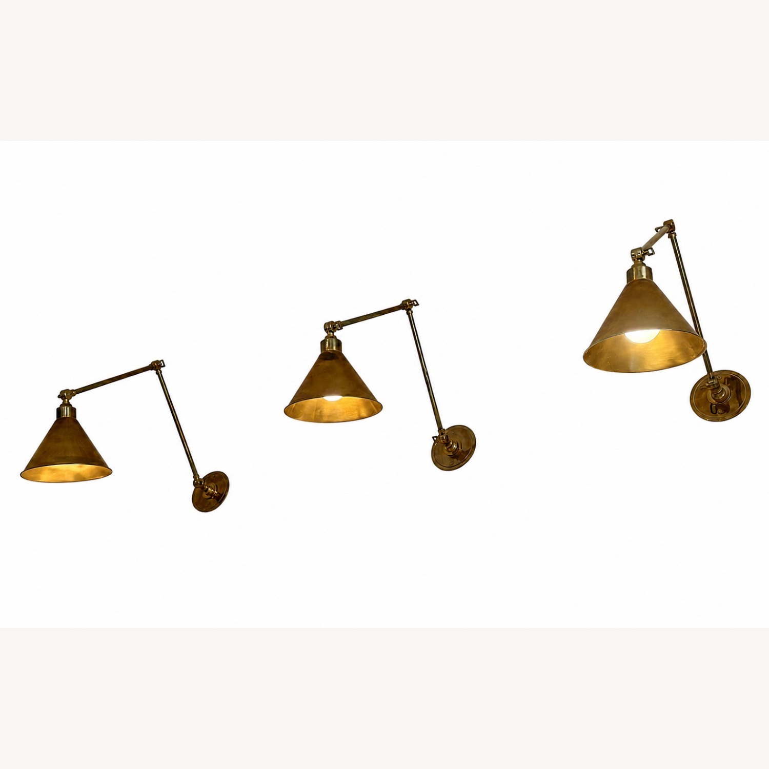 Ann Morris Brass Sconces - image-2