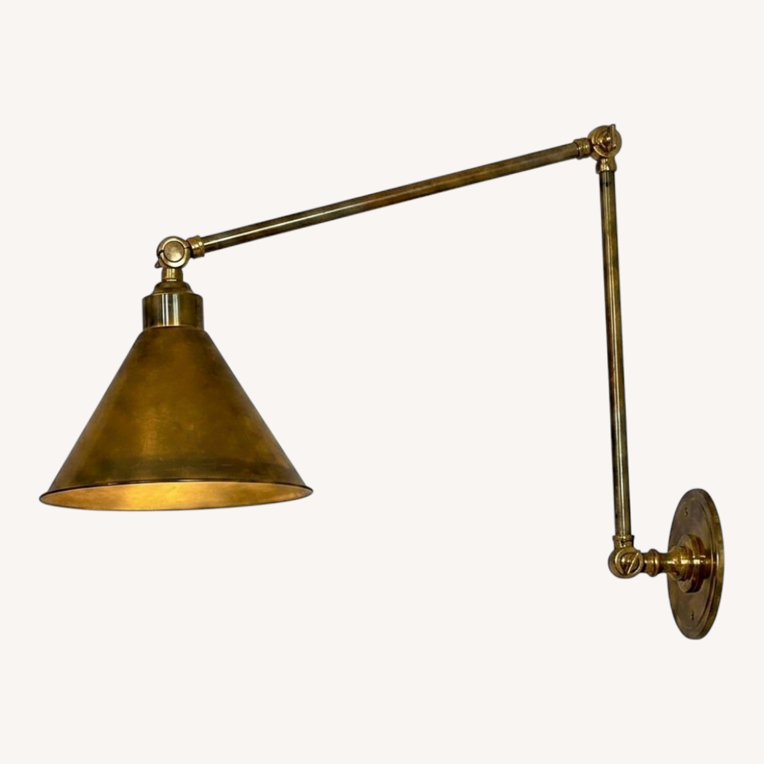 Ann Morris Brass Sconces - image-0