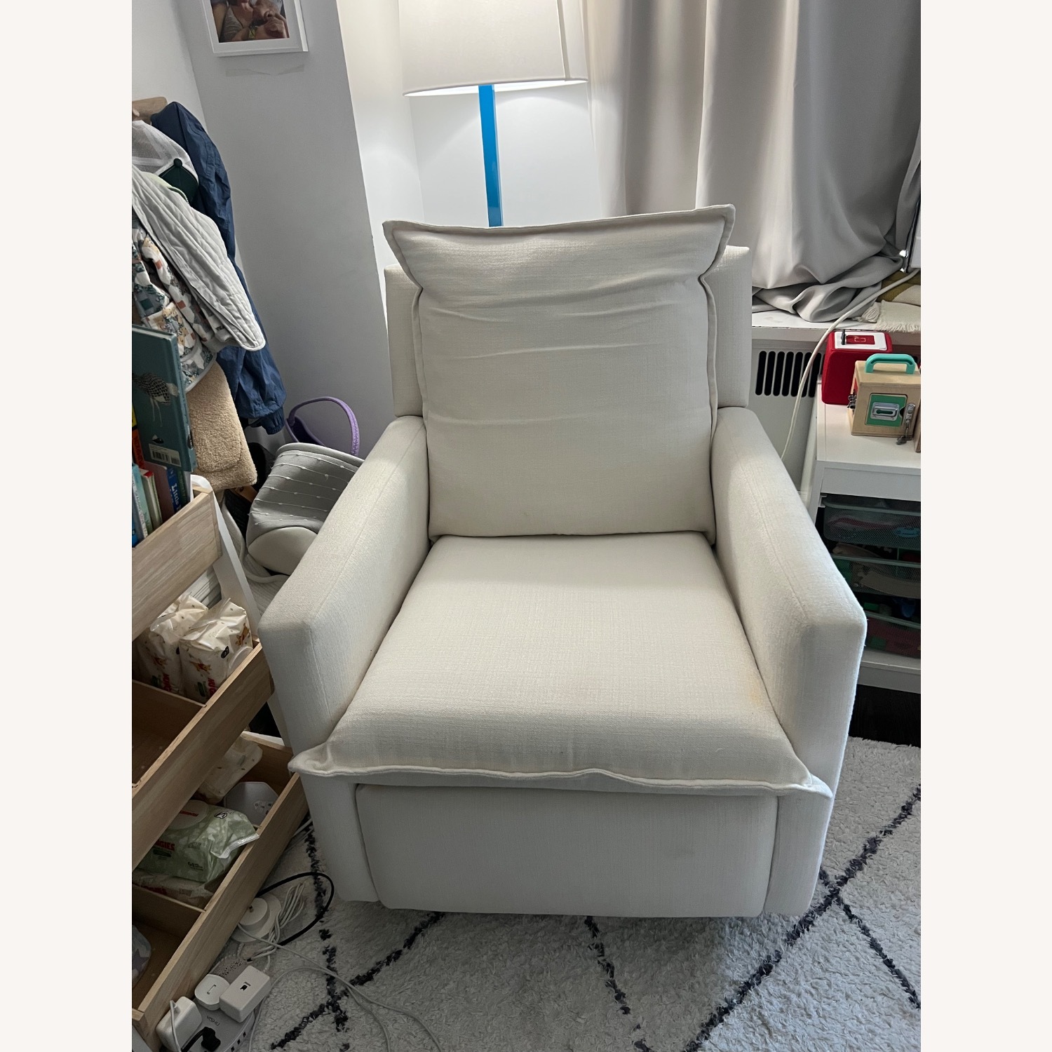 Oilo Nursery Chair - Flynn Ivory  - image-2