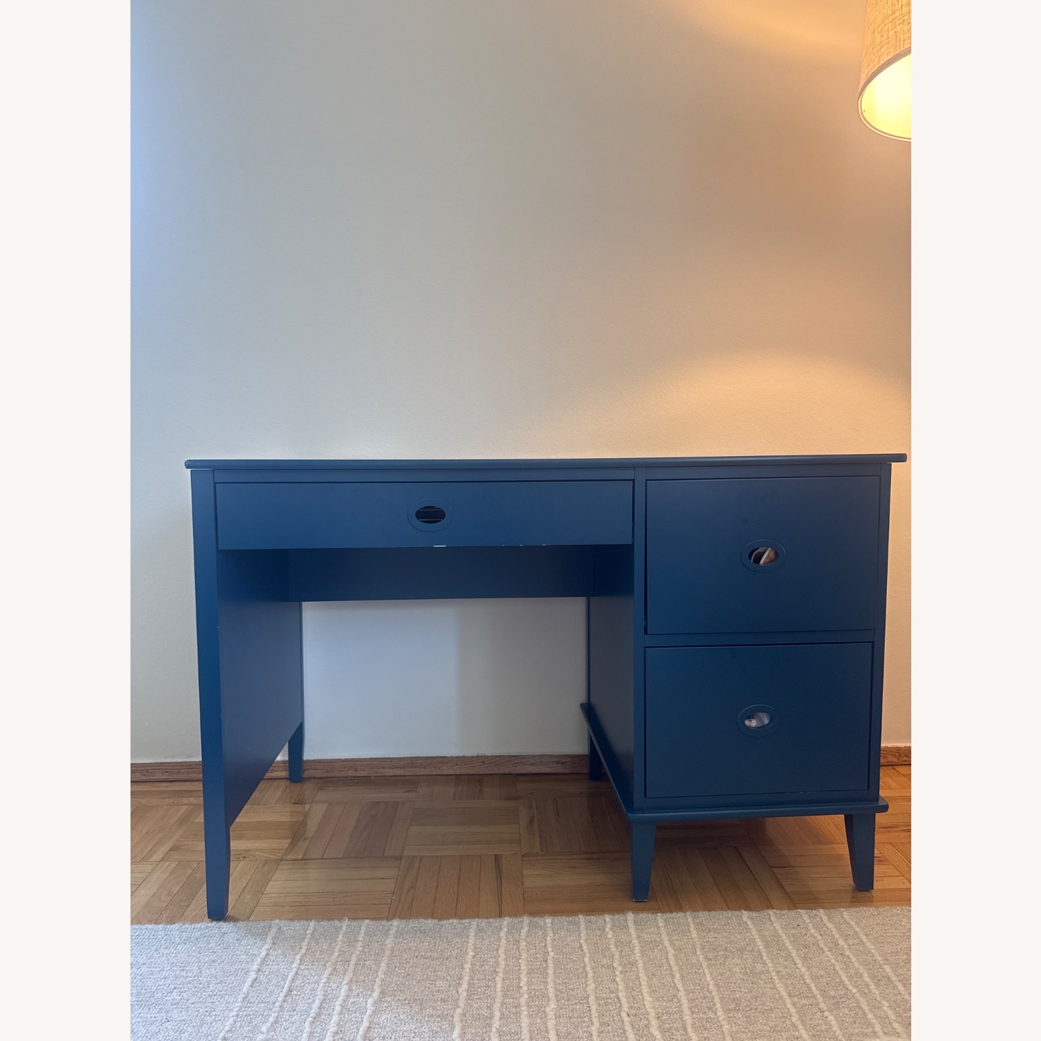 Simple Living Jamie Desk - Blue - image-1