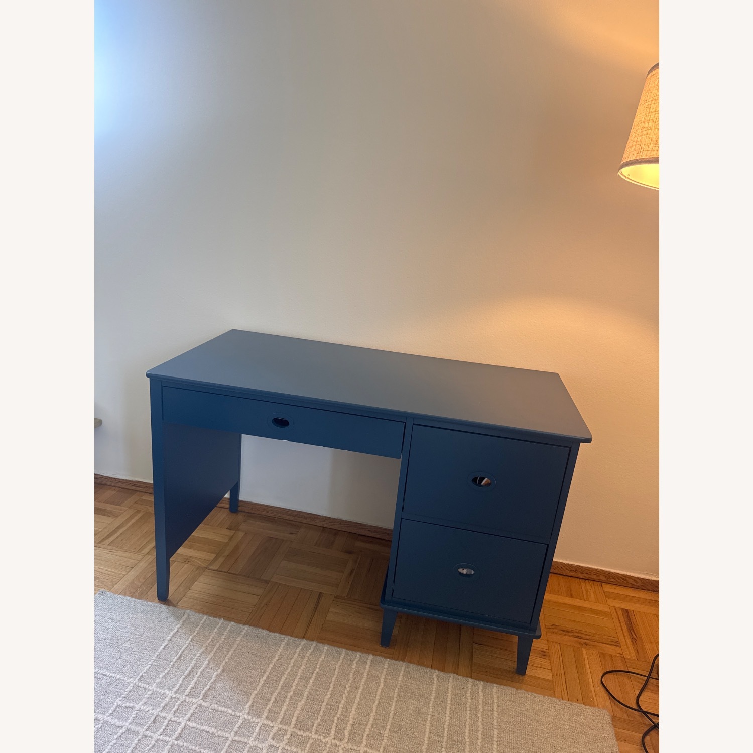 Simple Living Jamie Desk - Blue - image-2