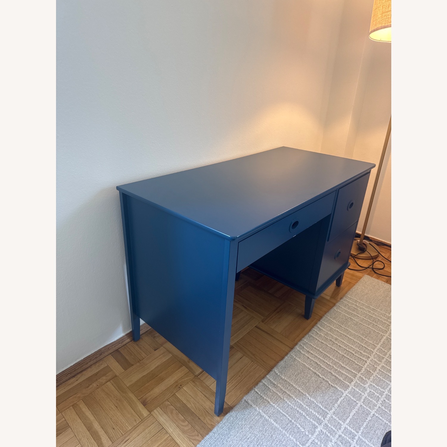 Simple Living Jamie Desk - Blue - image-3