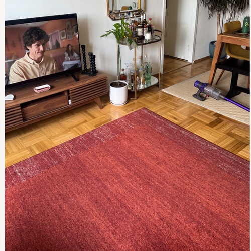 Used Red/Terracotta Rug for sale on AptDeco
