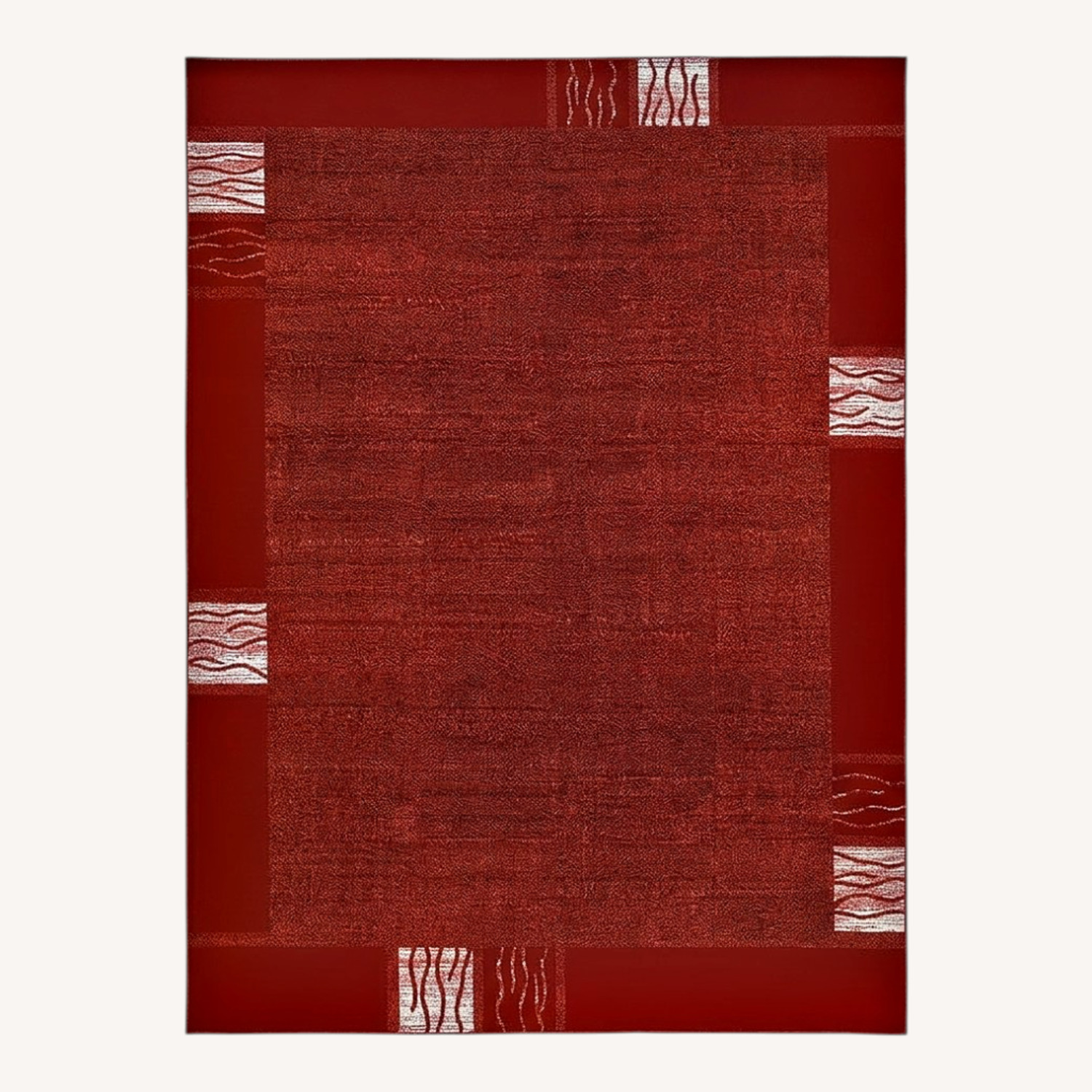 Red/Terracotta Rug - image-0