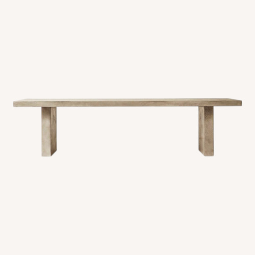 Used Restoration Hardware Cabrera Waxed Concrete Dining Table  for sale on AptDeco