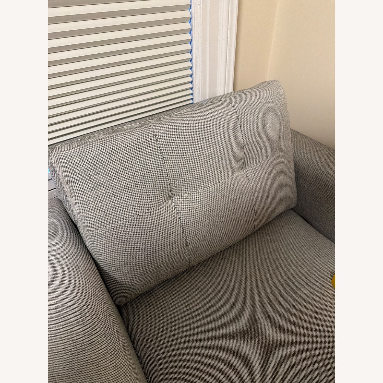 Burrow Nomad Armchair Light Gray with Chaise - image-3