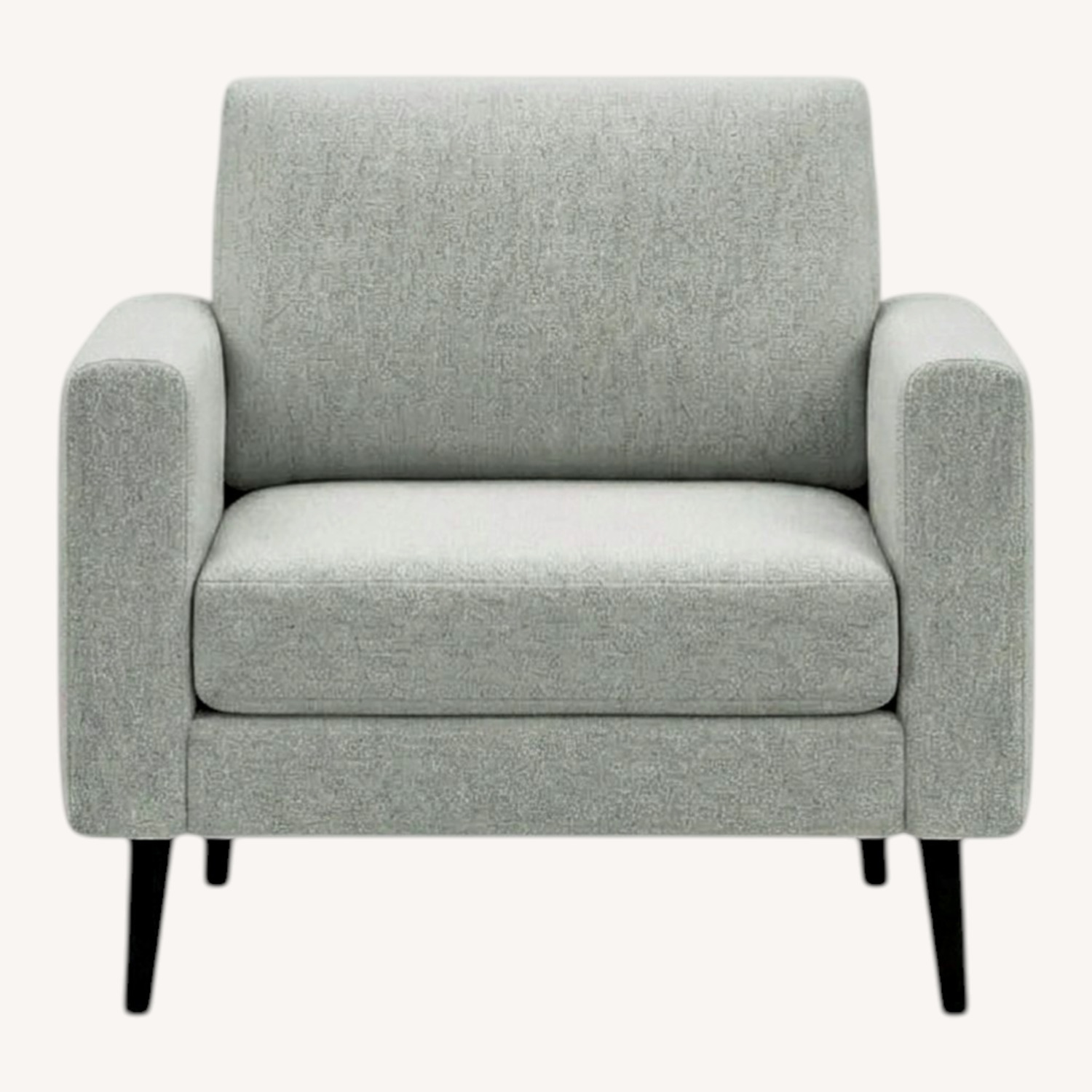 Burrow Nomad Armchair Light Gray with Chaise - image-0