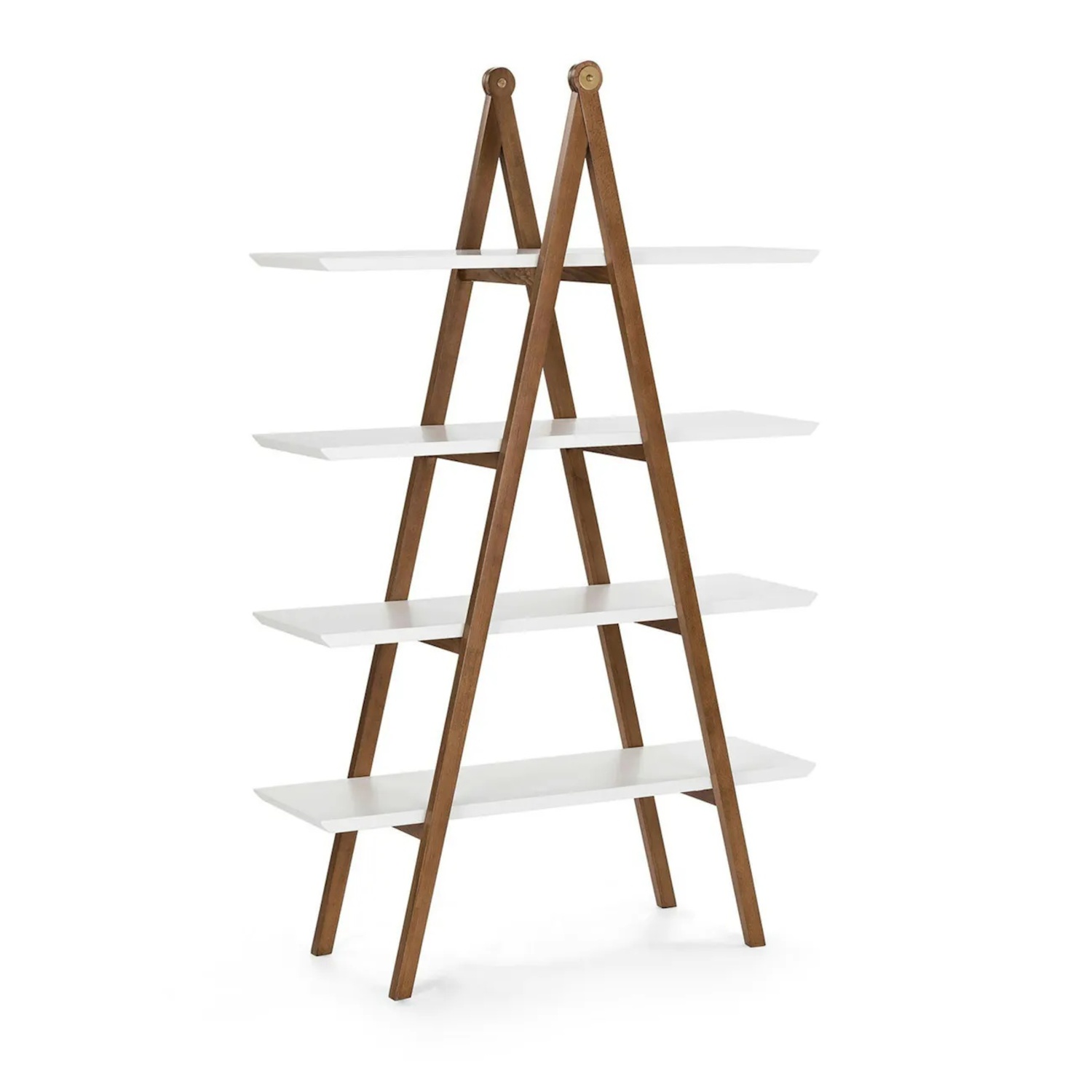 Article White Walnut Shelving Unit - image-5