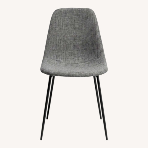 Used AllModern Kody Upholstered Gray Dining Chairs for sale on AptDeco