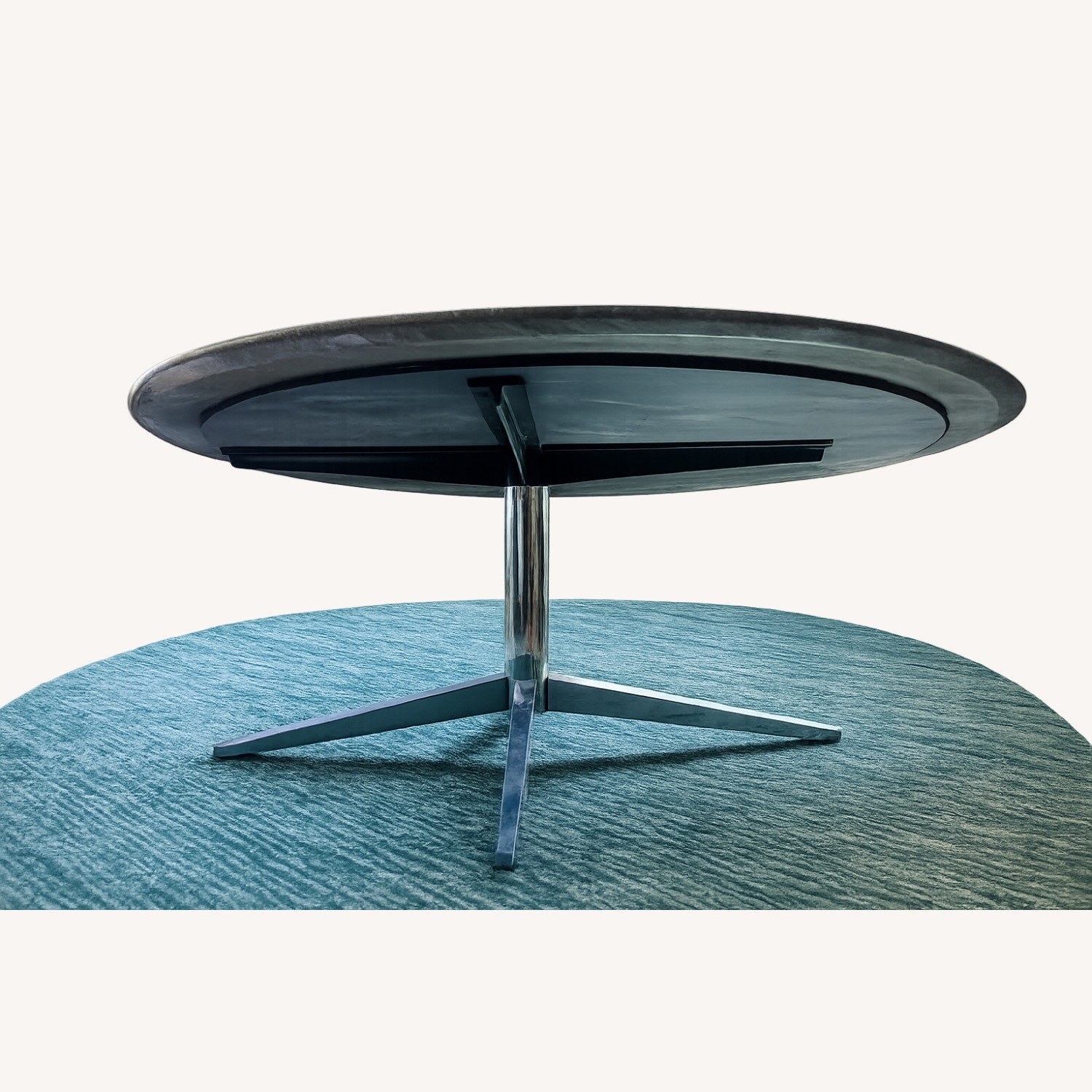 1970s Florence Knoll Marble Dining Table - image-3