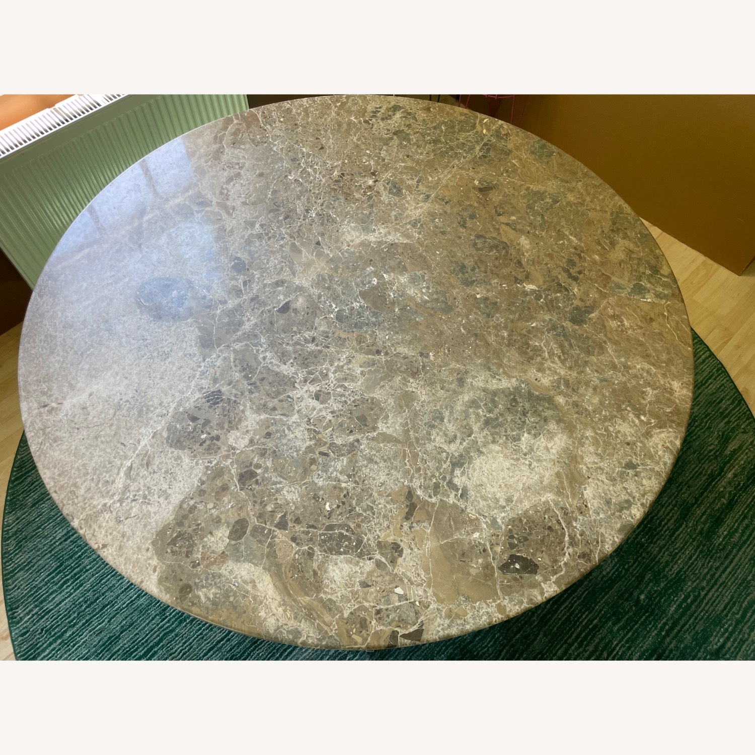 1970s Florence Knoll Marble Dining Table - image-5
