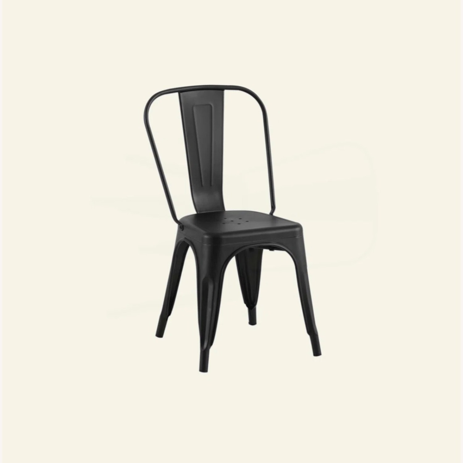 Wayfair Black Metal Dining Chairs - image-3