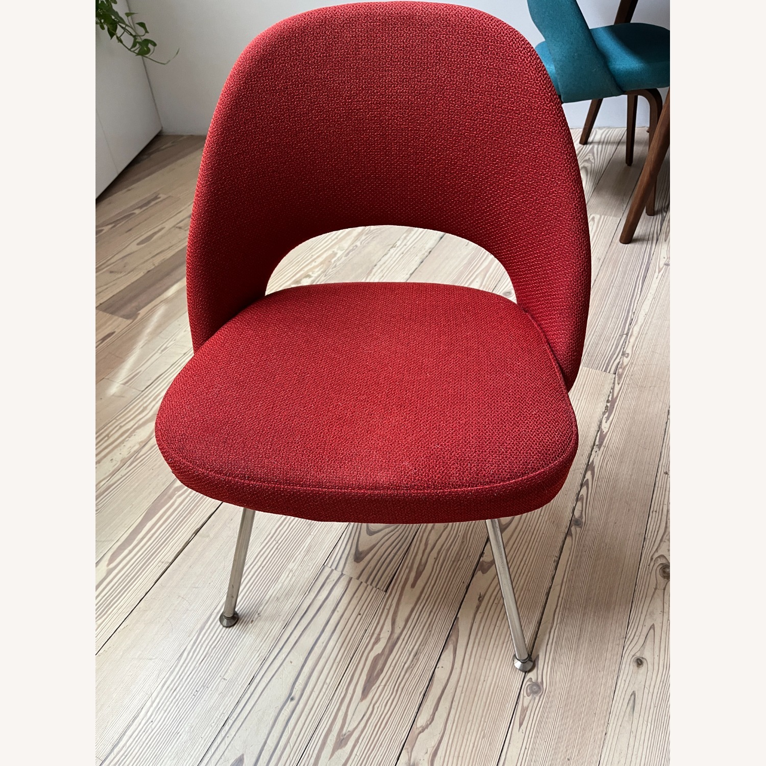 Knoll Red Saarinen Chair by Knoll - image-1