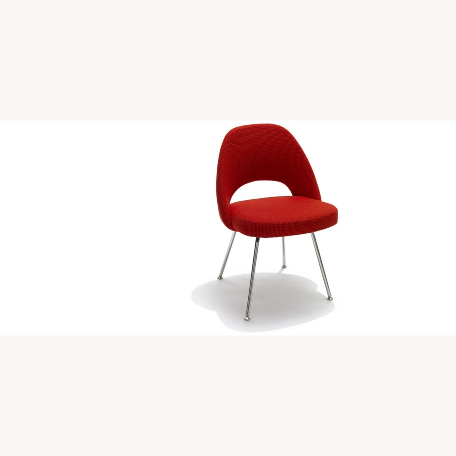 Knoll Red Saarinen Chair by Knoll - image-4