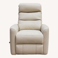 Leather Recliner, rocker and rotates 360