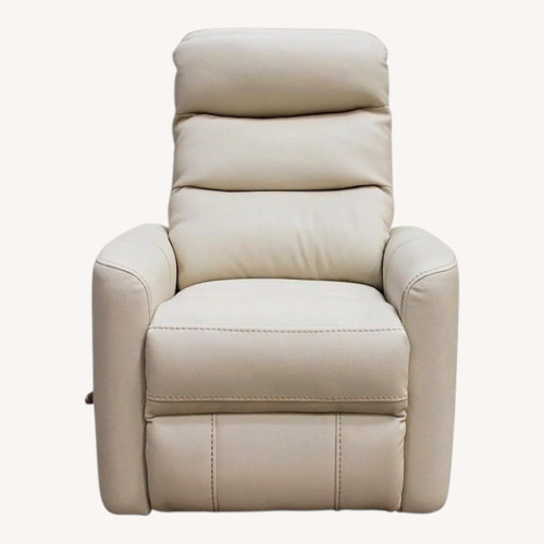 Used Leather Recliner, rocker and rotates 360 for sale on AptDeco
