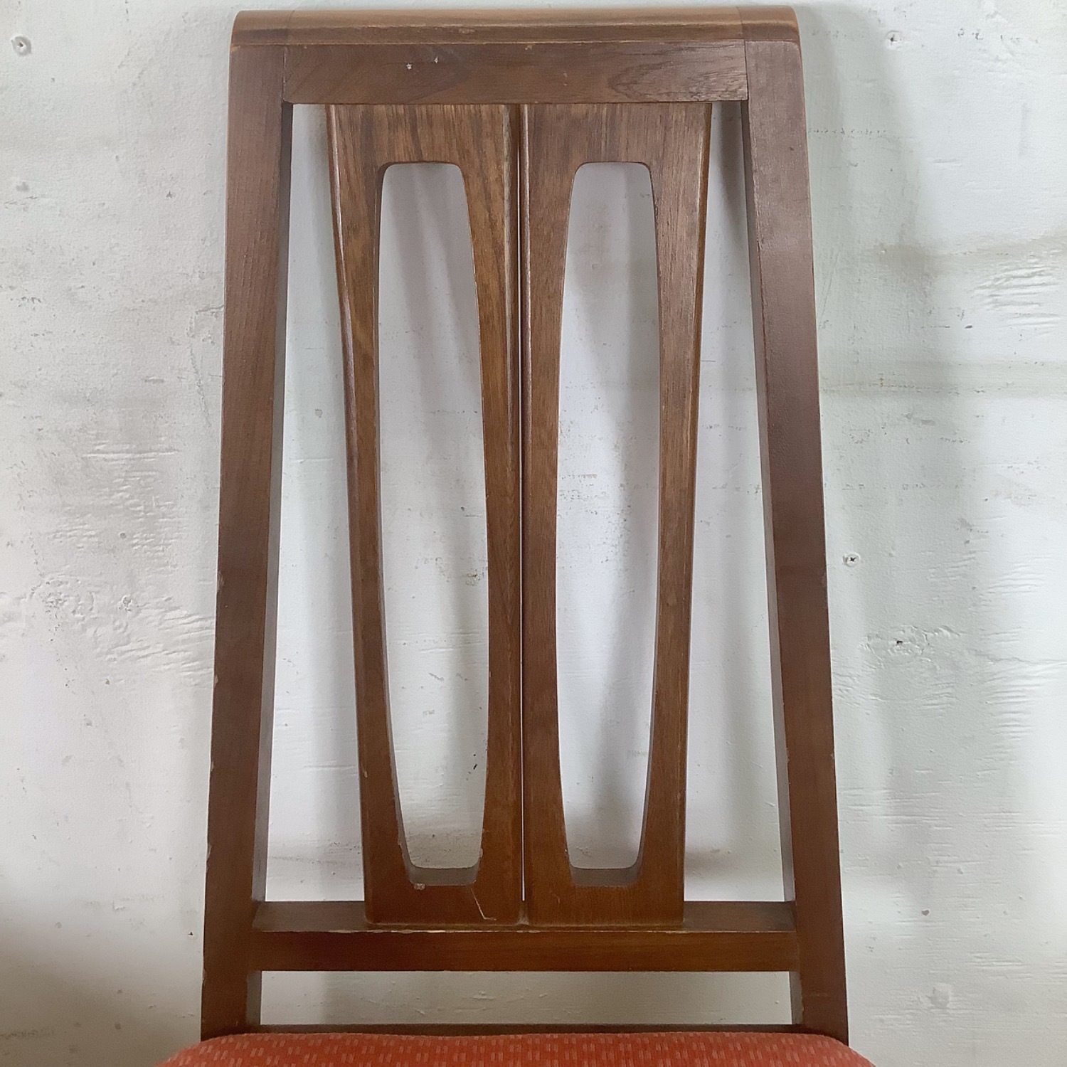 Mid-Century Highback Walnut Dining Chairs-Set of 6 - image-9