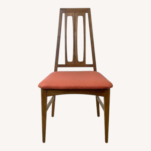 Used Mid-Century Highback Walnut Dining Chairs-Set of 6 for sale on AptDeco