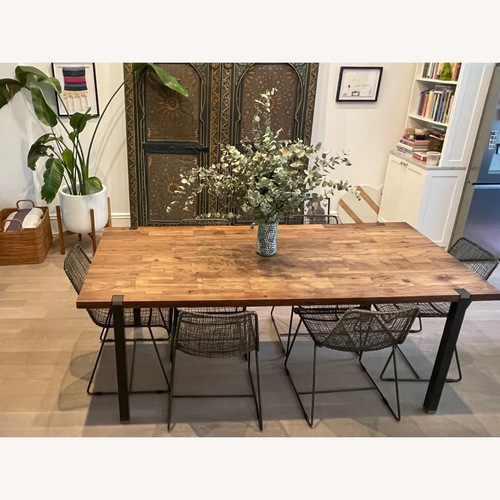 Used CB2 Darjeeling Dining Table 80″ for sale on AptDeco