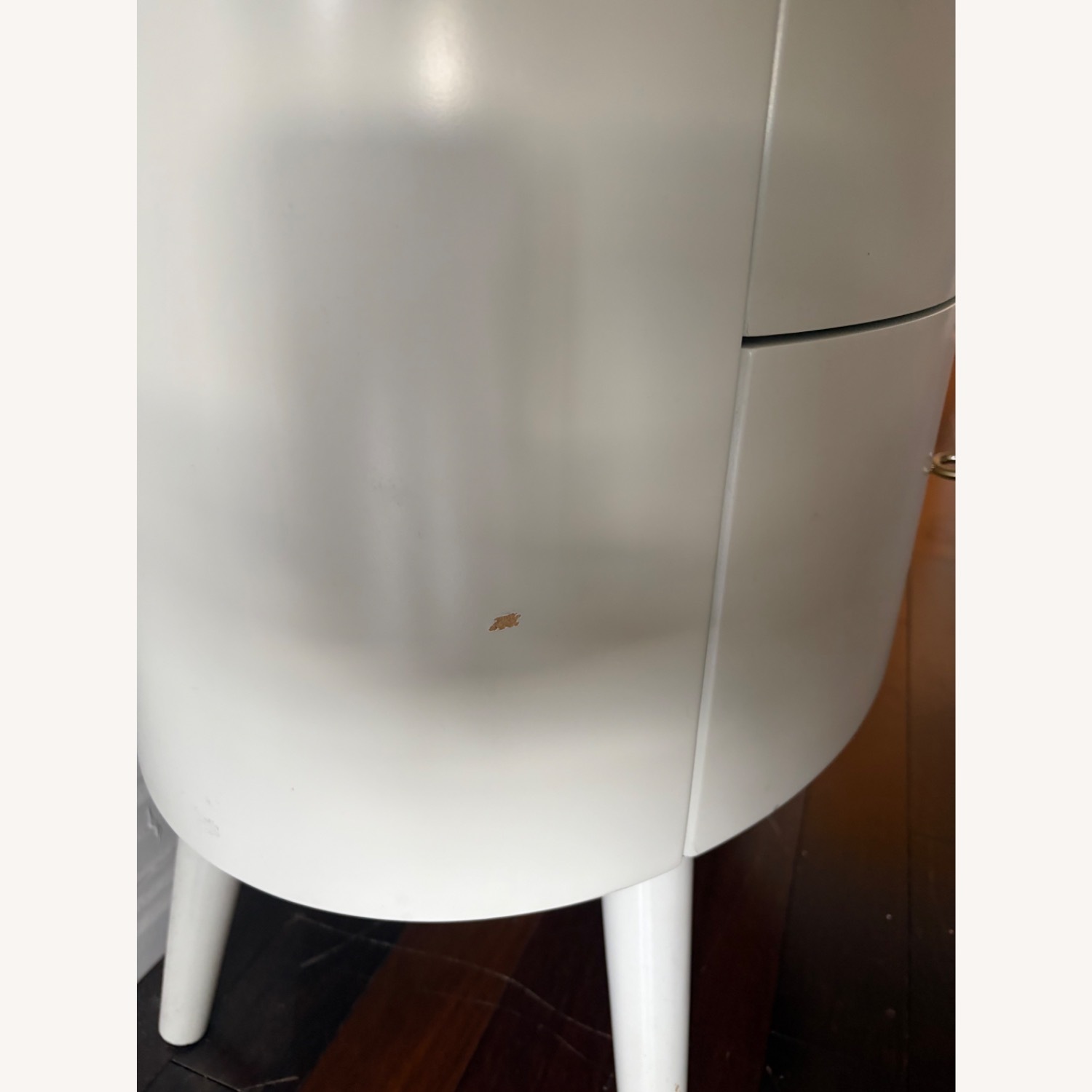 West Elm Penelope Narrow 5 Drawer Dresser with Marble Top - image-2