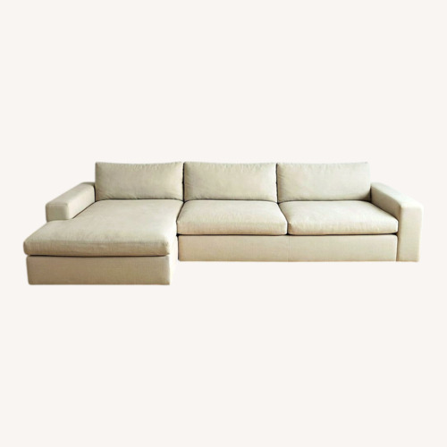 Used Dylan Anthro 3 Piece Sectional With Chaise for sale on AptDeco