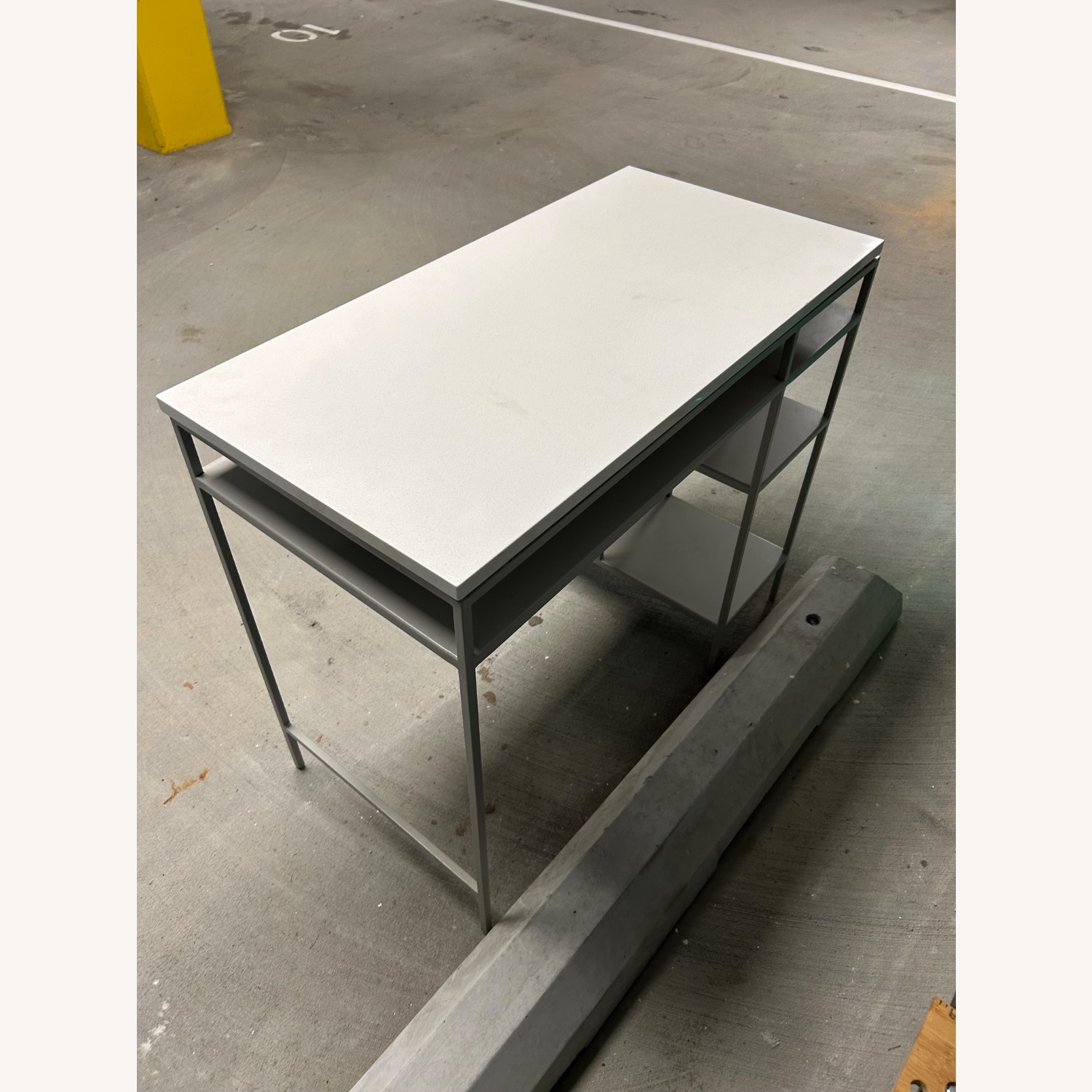 Room & Board Bowen Light Gray Desk - image-2