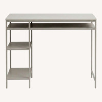 Room & Board Bowen Light Gray Desk