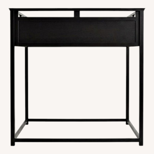 Used Pottery Barn Teen Dark Brown Wood Bunk Bed for sale on AptDeco
