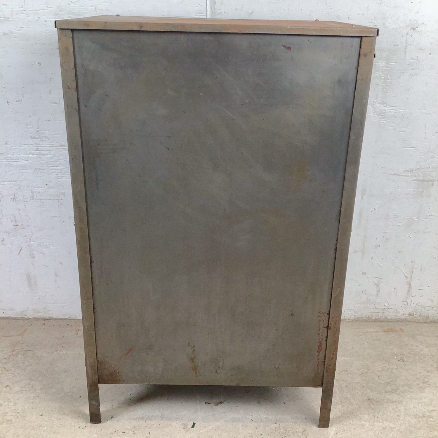 Vintage Industrial Metal Storage Cabinet - image-14
