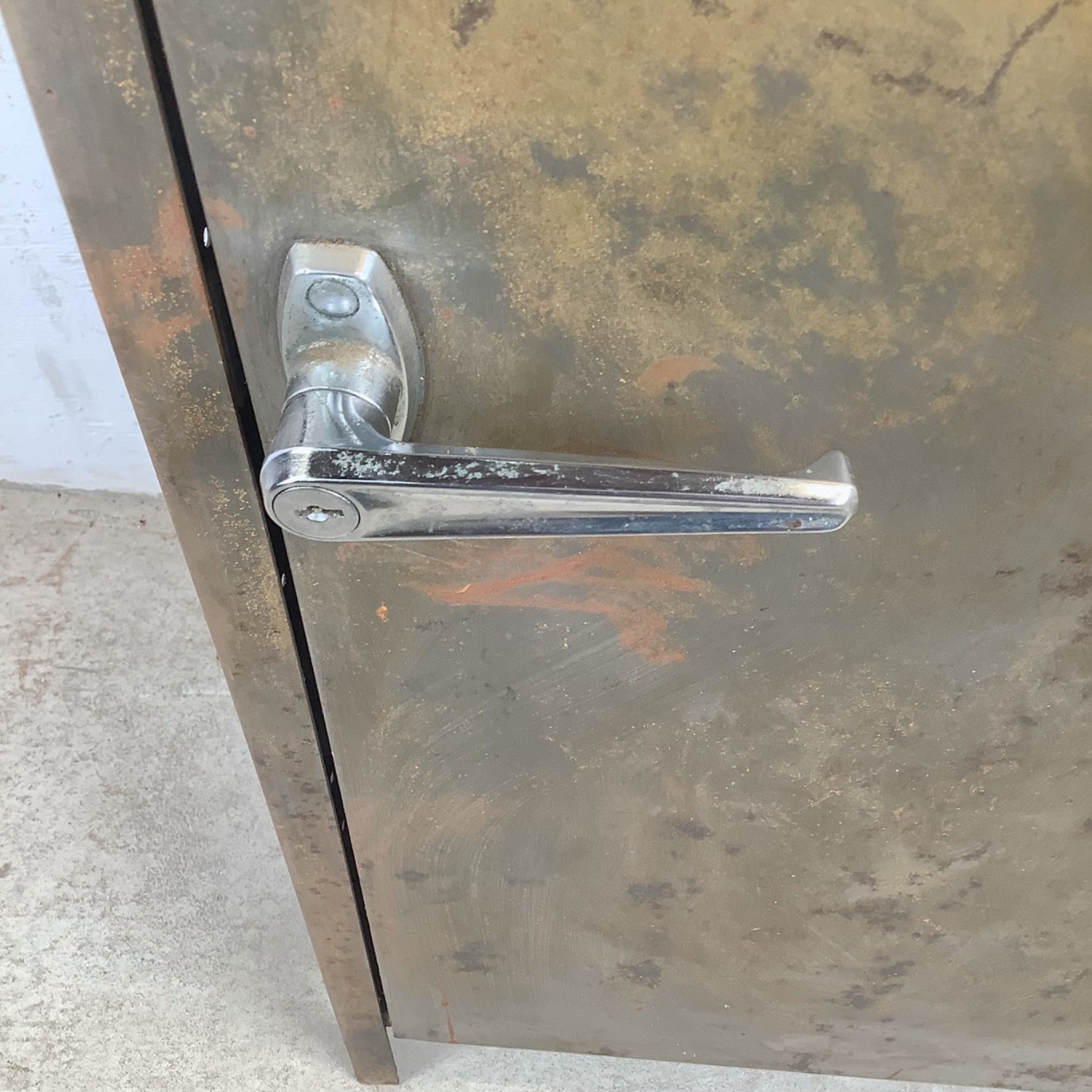 Vintage Industrial Metal Storage Cabinet - image-16