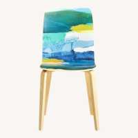 Anthropologie Wood Dining Chairs