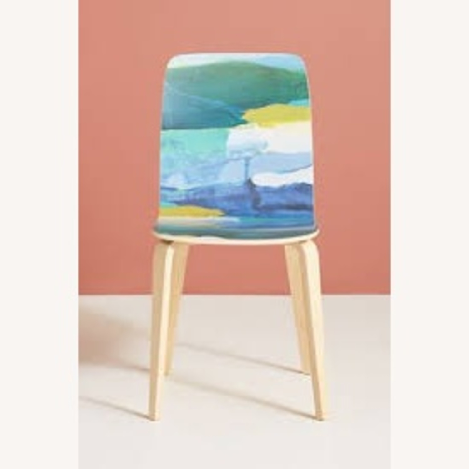 Anthropologie Wood Dining Chairs - image-4