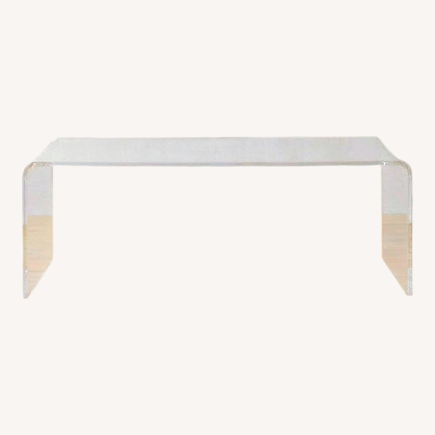 CB2 Transparent Coffee Table - image-0