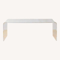 CB2 Transparent Coffee Table