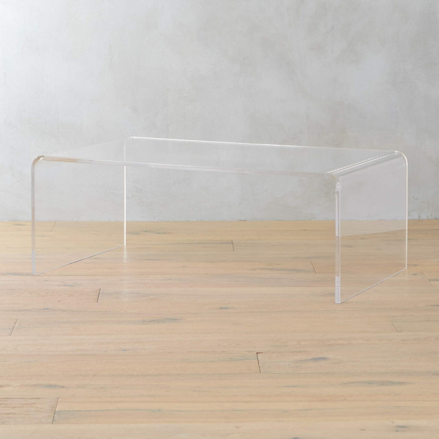 CB2 Transparent Coffee Table - image-7