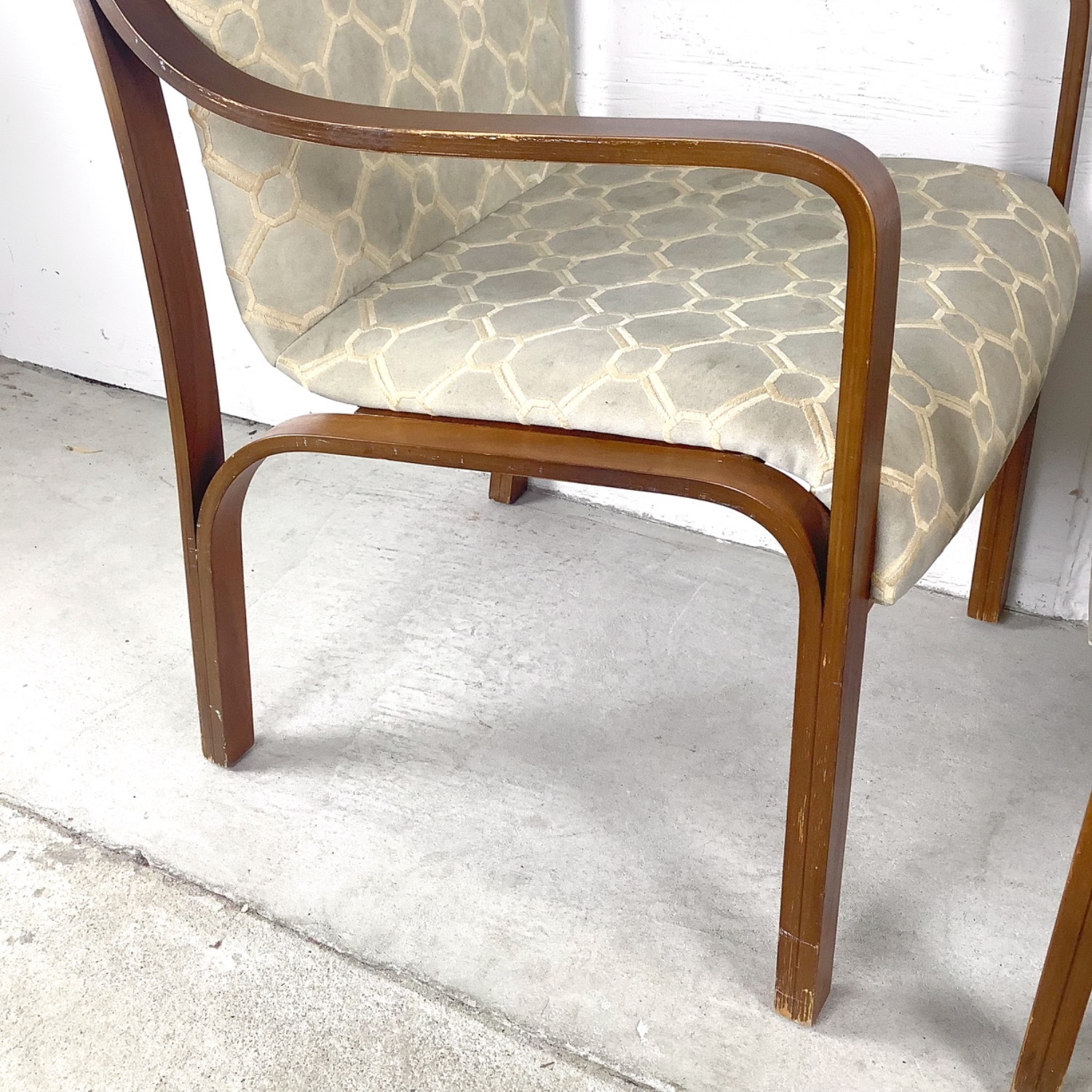 Pair of MCM Bentwood Armchairs, Thonet Style - image-15