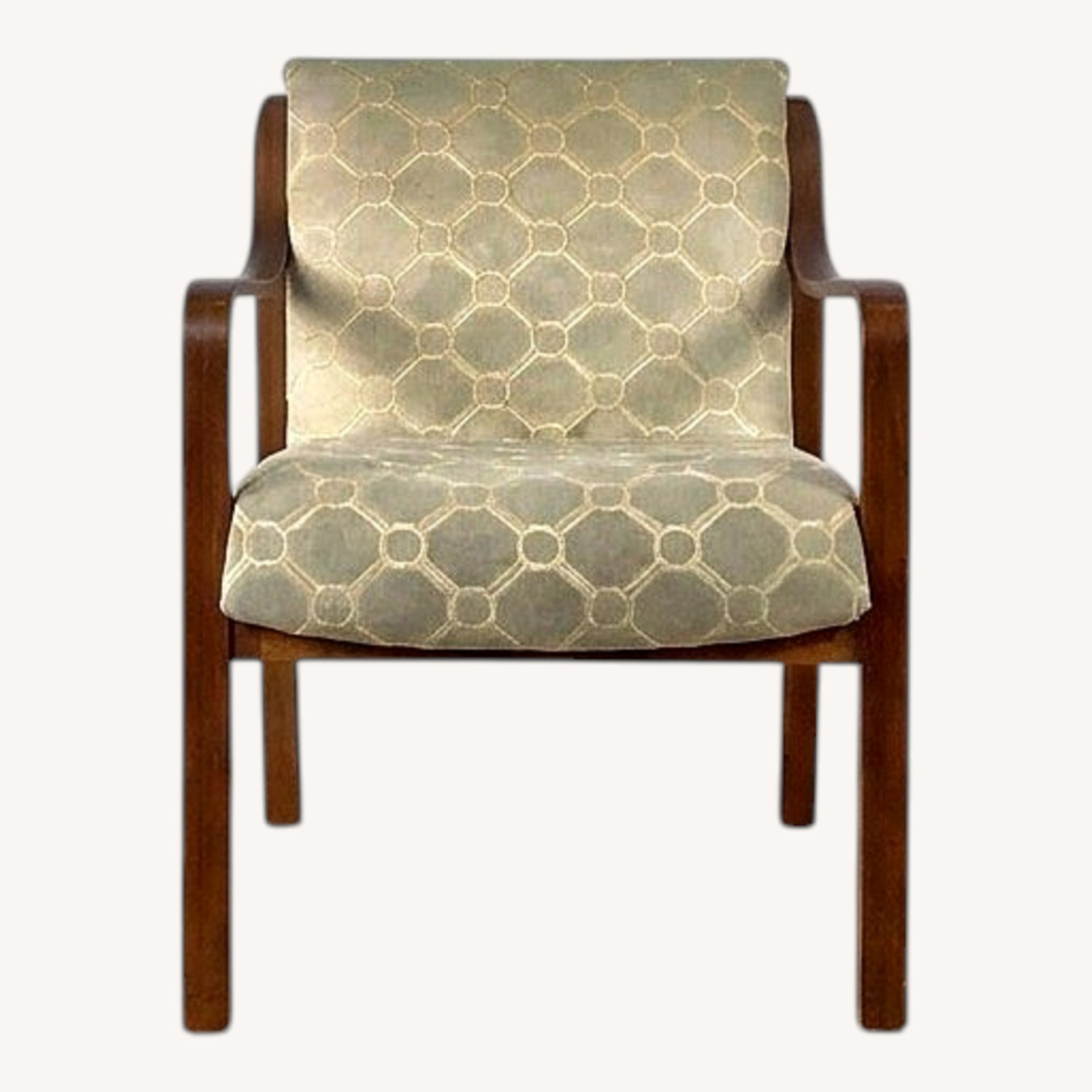 Pair of MCM Bentwood Armchairs, Thonet Style - image-0