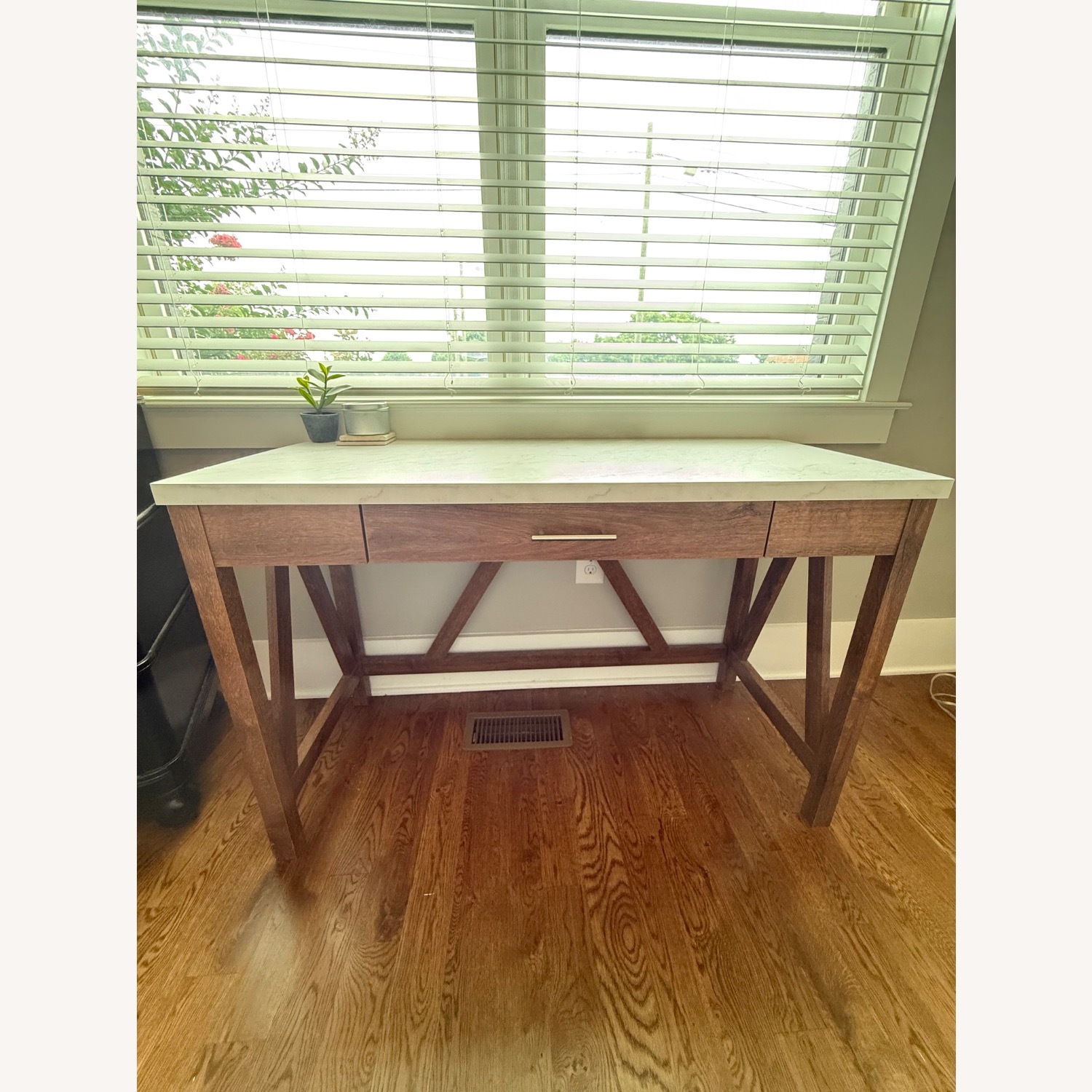 Wayfair White Wood Desk - image-1