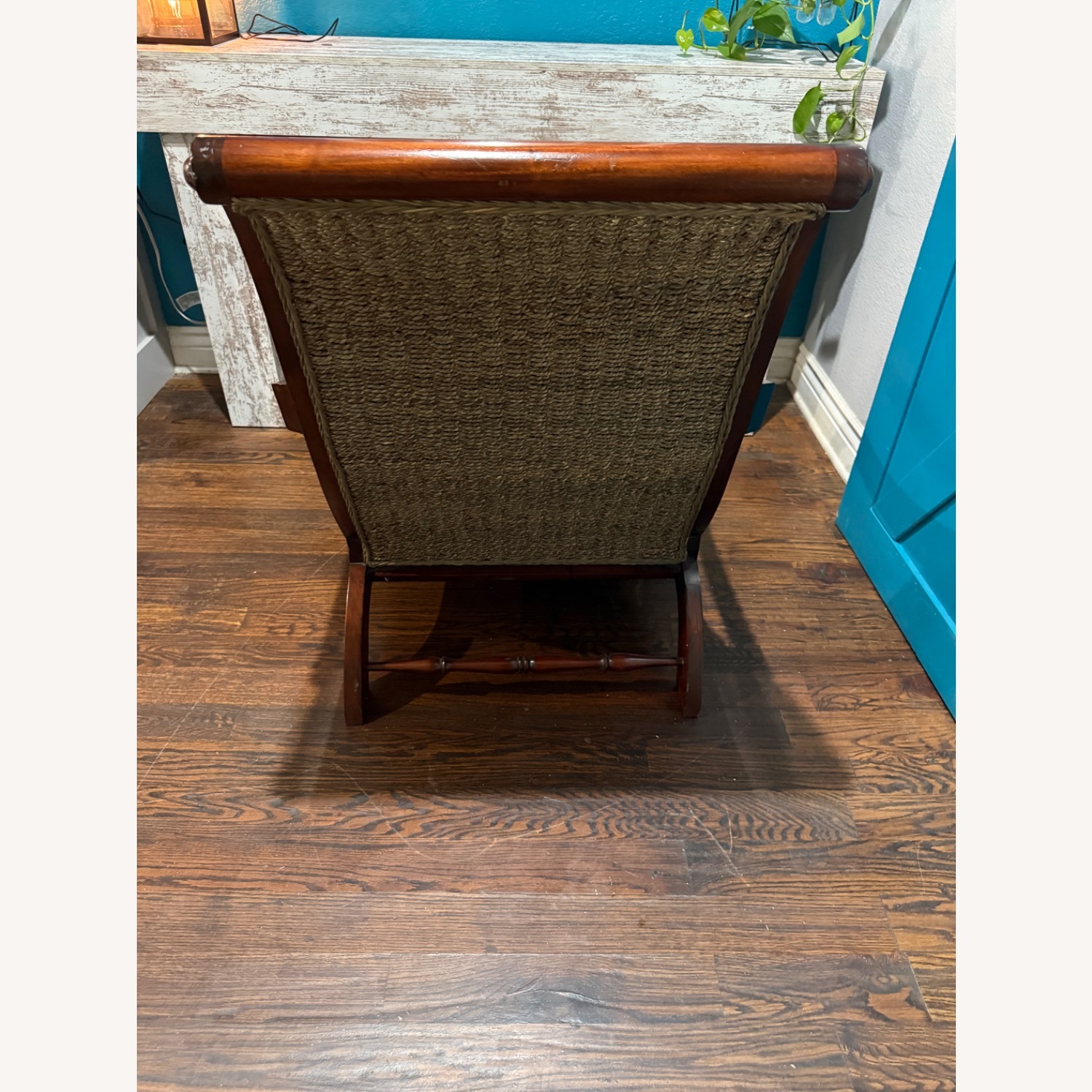 Z Gallerie Toscano Wood Armchair - image-2