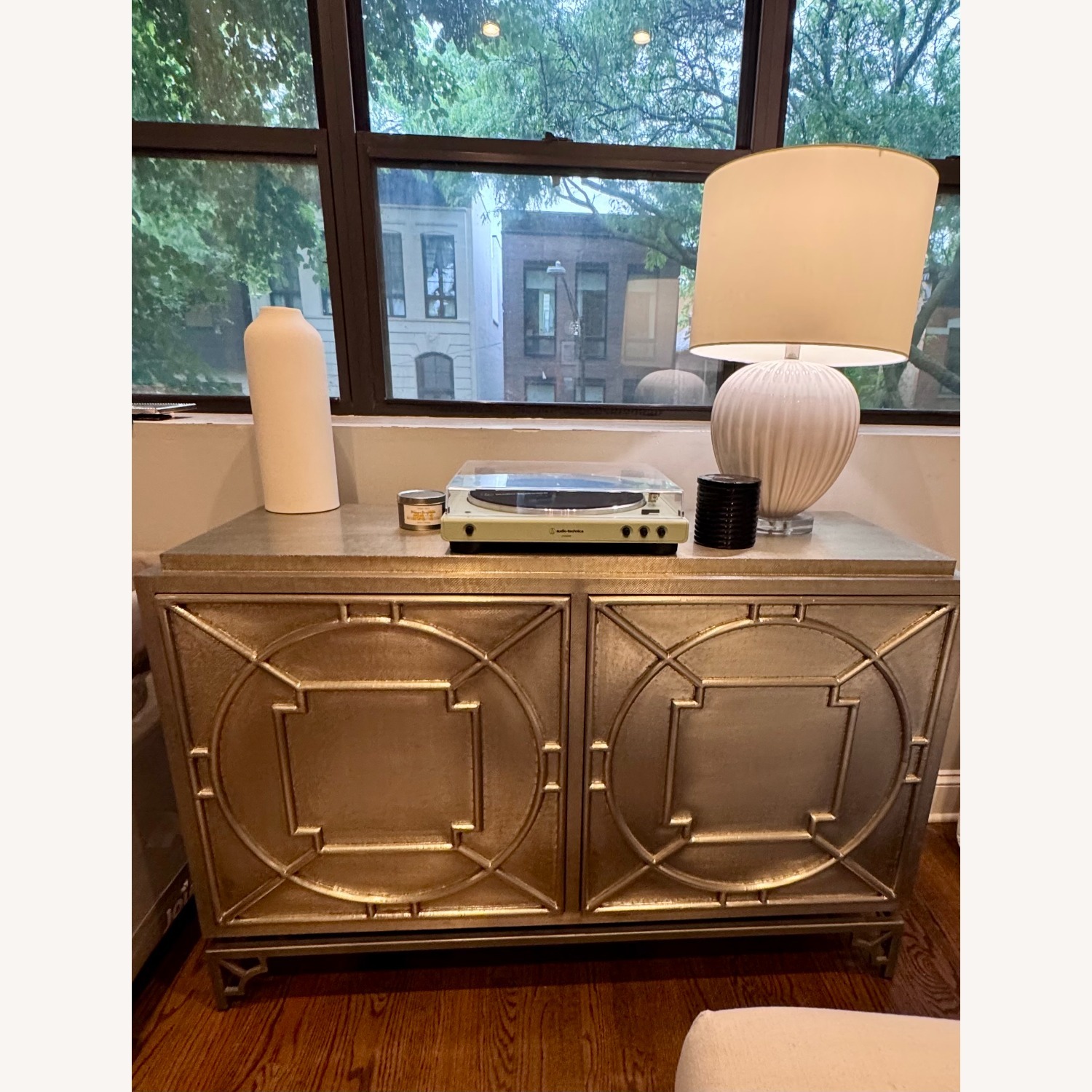 Global Views Surya Arabesque 2 Door Chest - image-1