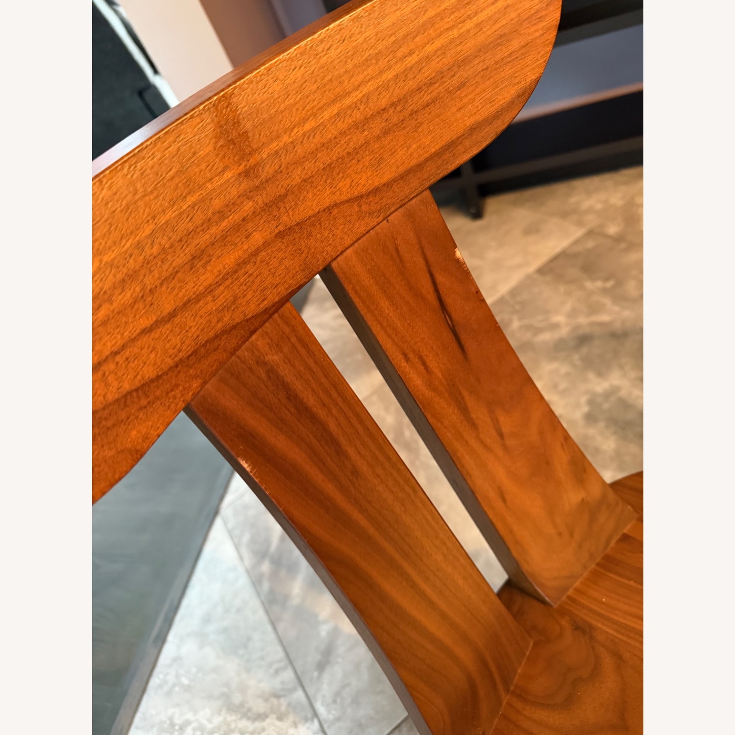 Copeland Black Walnut Glass Table Set - image-4