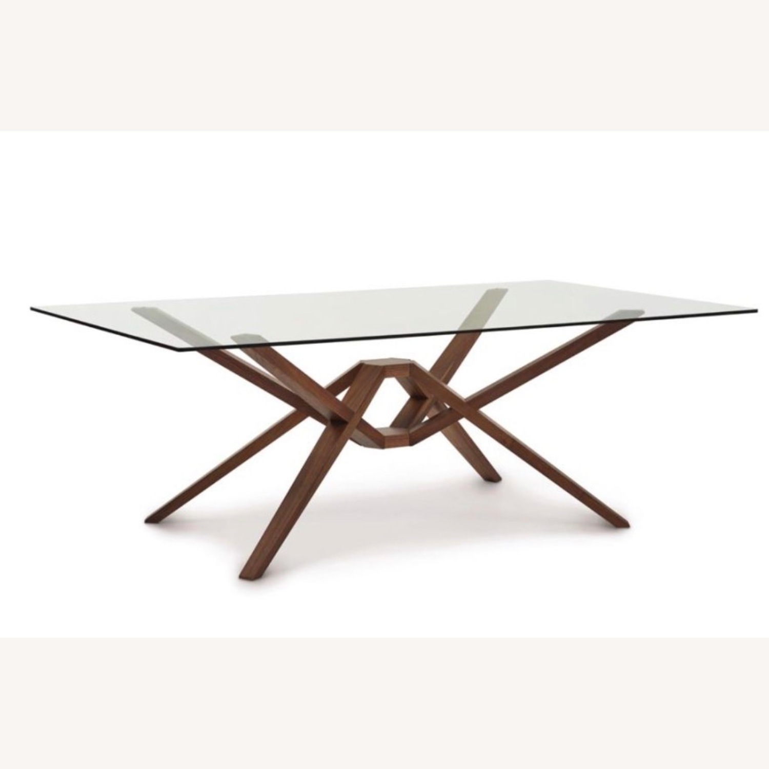 Copeland Black Walnut Glass Table Set - image-6