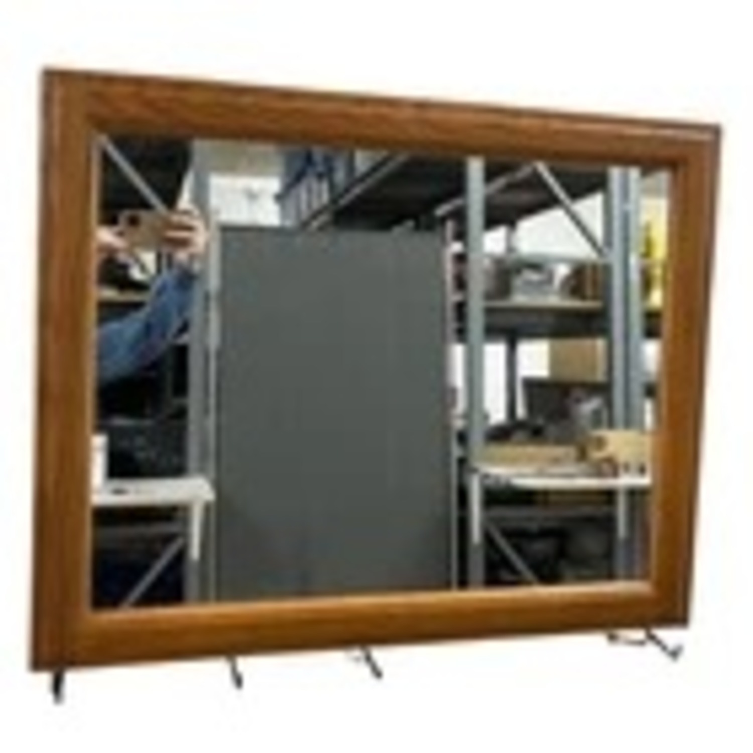 Sears Wood Framed Wall Mirror - image-1