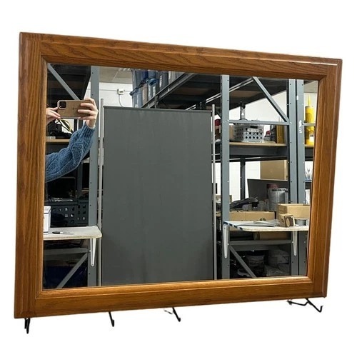 Used Sears Wood Framed Wall Mirror for sale on AptDeco