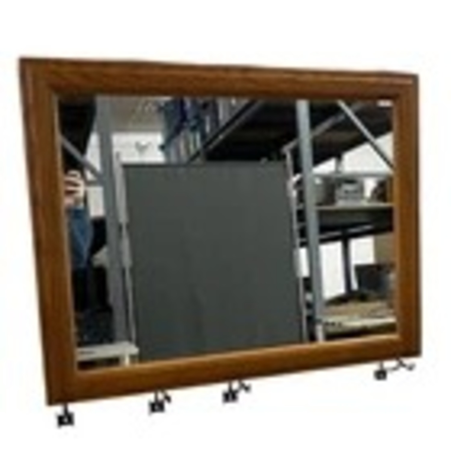 Sears Wood Framed Wall Mirror - image-2