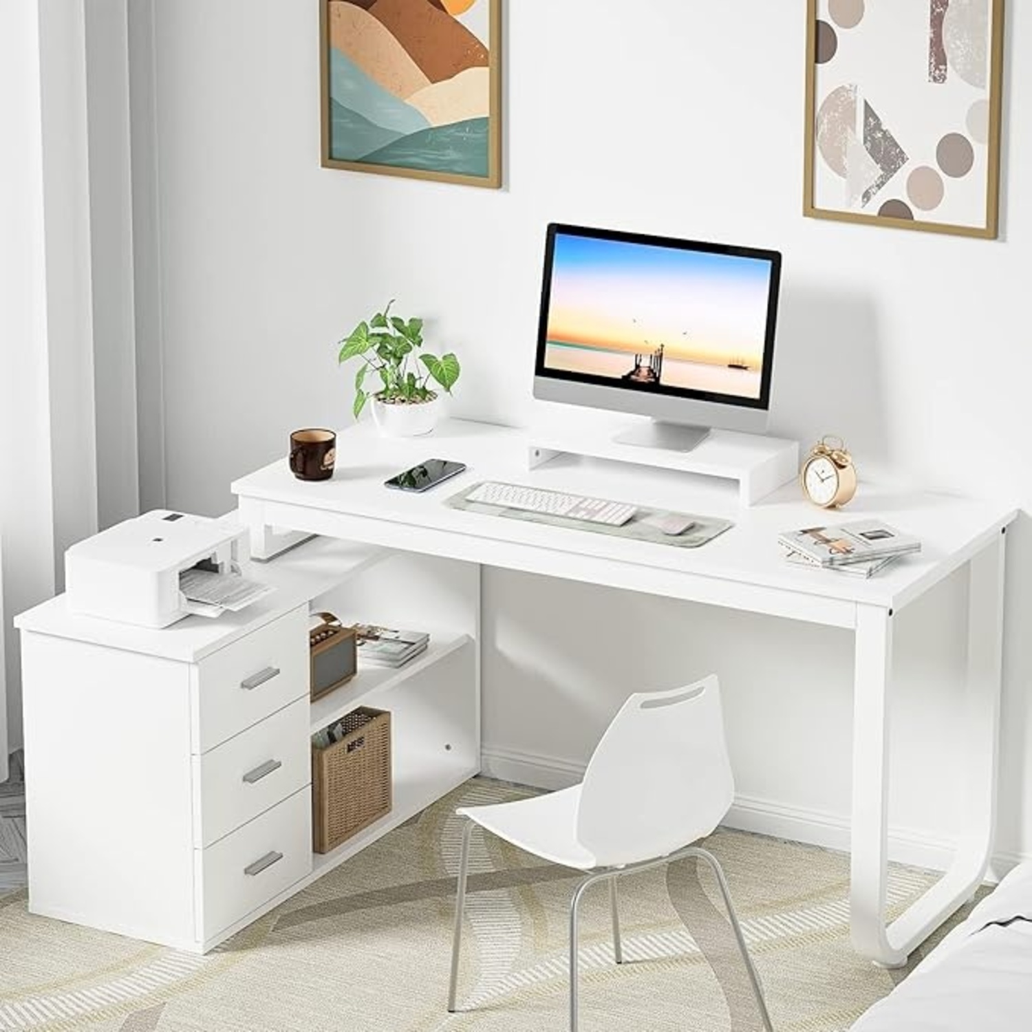 Wayfair White Desk - image-4