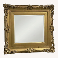 Ornate Gold Gilt Wall Mirror Rococo Frame