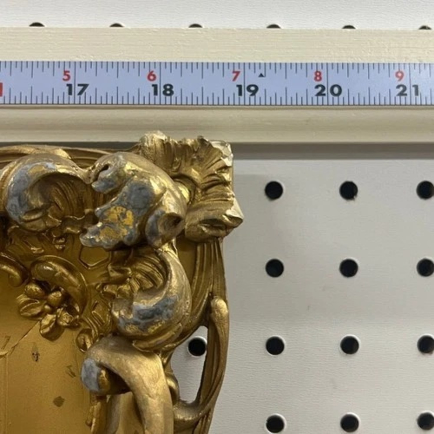 Ornate Gold Gilt Wall Mirror Rococo Frame - image-8