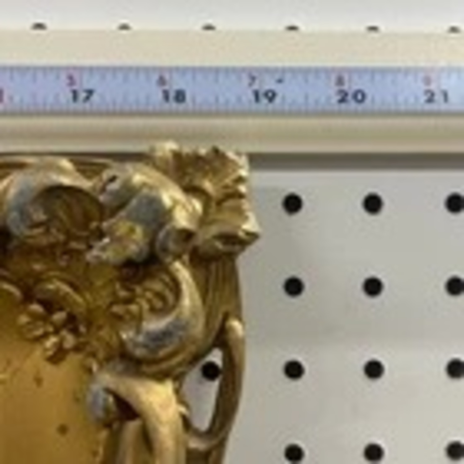 Ornate Gold Gilt Wall Mirror Rococo Frame - image-7
