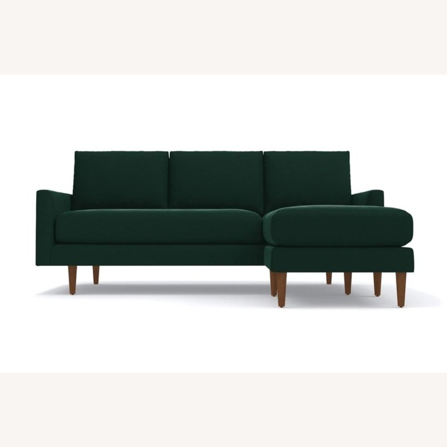 Apt2b Scott Reversible Chaise Sofa - Green - image-1